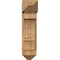 Ekena Millwork Balboa Arts and Crafts Rough Sawn Bracket w/ Offset Brace, Western Red Cedar, 8"W x 20"D x 32"H BKT0806X20X32BOA03RWR - alternate 4